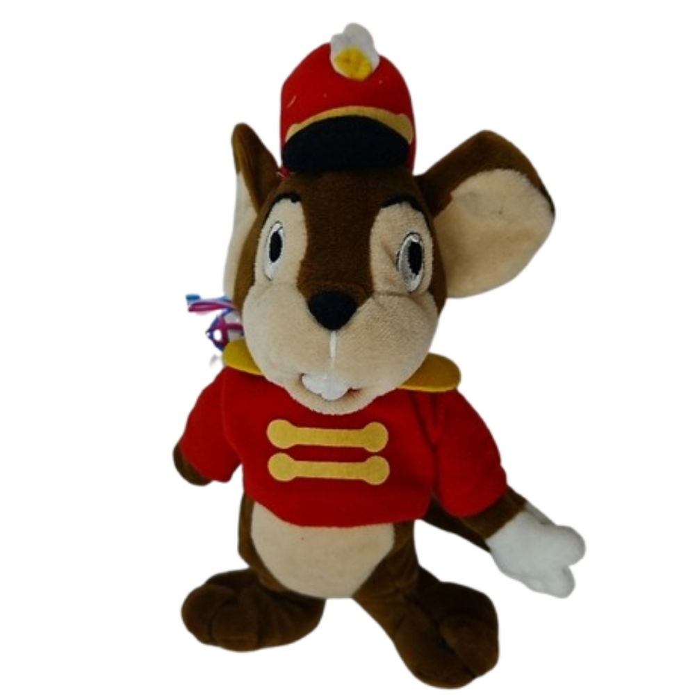 Disney Store Timothy Mouse Mini Bean Bag Plush 8" Stuffed Animal Dumbo NWT VTG